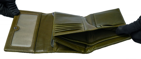 ЖЕНСКИЙ КОШЕЛЕК НАТУРАЛЬНАЯ КОЖА ГОНКОНГ