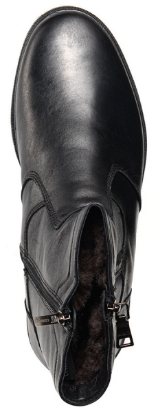 МУЖСКИЕ БОТИНКИ НАТУРАЛЬНАЯ КОЖА / НАТУРАЛЬНЫЙ МЕХ CORVETTO