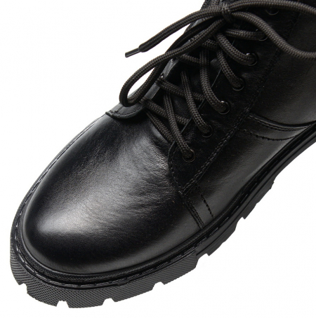 МУЖСКИЕ БОТИНКИ НАТУРАЛЬНАЯ КОЖА / НАТУРАЛЬНЫЙ МЕХ CORVETTO