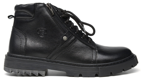 МУЖСКИЕ БОТИНКИ НАТУРАЛЬНАЯ КОЖА / НАТУРАЛЬНЫЙ МЕХ CORVETTO