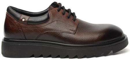 МУЖСКИЕ ПОЛУБОТИНКИ НАТУРАЛЬНАЯ КОЖА CORVETTO ИТАЛИЯ