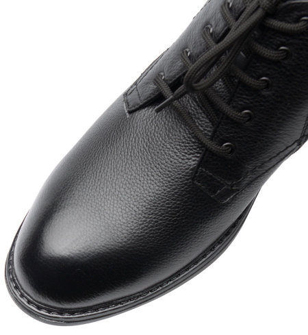 МУЖСКИЕ БОТИНКИ НАТУРАЛЬНАЯ КОЖА / НАТУРАЛЬНЫЙ МЕХ CORVETTO ИТАЛИЯ