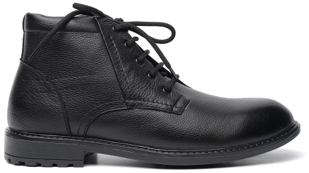 МУЖСКИЕ БОТИНКИ НАТУРАЛЬНАЯ КОЖА / НАТУРАЛЬНЫЙ МЕХ CORVETTO ИТАЛИЯ