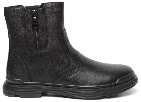 МУЖСКИЕ БОТИНКИ НАТУРАЛЬНАЯ КОЖА / НАТУРАЛЬНЫЙ МЕХ CORVETTO