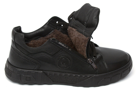 МУЖСКИЕ БОТИНКИ ПОЛУСПОРТИВНЫЕ НАТУРАЛЬНАЯ КОЖА / ШЕРСТЬ CORVETTO