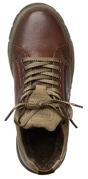 МУЖСКИЕ БОТИНКИ ПОЛУСПОРТИВНЫЕ НАТУРАЛЬНАЯ КОЖА / ШЕРСТЬ CORVETTO