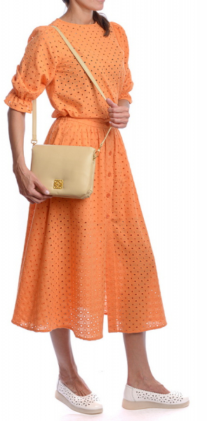 ЖЕНСКАЯ СУМКА НАТУРАЛЬНАЯ КОЖА KIKILOK КОРЕЯ