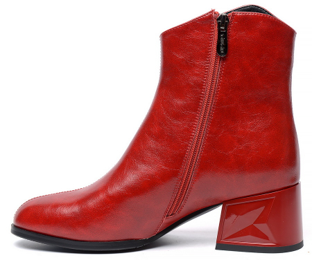 ЖЕНСКИЕ БОТИНКИ НАТУРАЛЬНАЯ КОЖА ЕВРОМЕХ GUGU ГЕРМАНИЯ