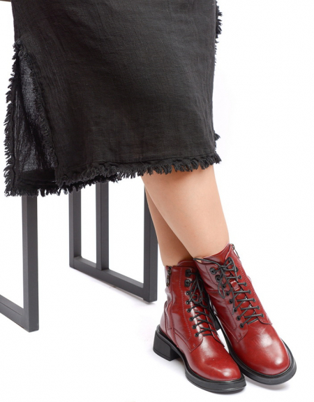 ЖЕНСКИЕ БОТИНКИ НАТУРАЛЬНАЯ КОЖА ЕВРОМЕХ GUGU ГЕРМАНИЯ