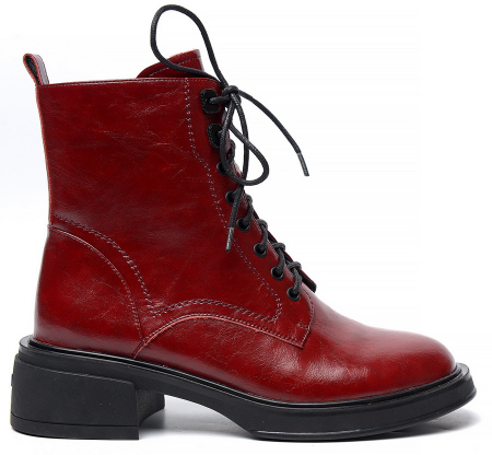 ЖЕНСКИЕ БОТИНКИ НАТУРАЛЬНАЯ КОЖА ЕВРОМЕХ GUGU ГЕРМАНИЯ