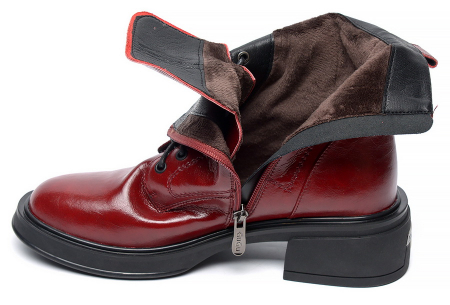 ЖЕНСКИЕ БОТИНКИ НАТУРАЛЬНАЯ КОЖА ЕВРОМЕХ GUGU ГЕРМАНИЯ