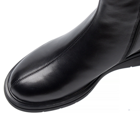 ЖЕНСКИЕ БОТИНКИ НАТУРАЛЬНАЯ КОЖА НАТУРАЛЬНЫЙ МЕХ GUGU ГЕРМАНИЯ