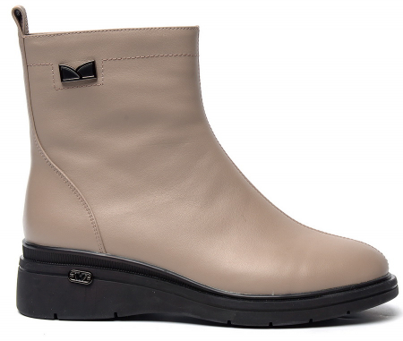 ЖЕНСКИЕ БОТИНКИ НАТУРАЛЬНАЯ КОЖА НАТУРАЛЬНЫЙ МЕХ GUGU ГЕРМАНИЯ