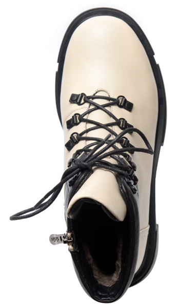 ЖЕНСКИЕ БОТИНКИ НАТУРАЛЬНАЯ КОЖА НАТУРАЛЬНЫЙ МЕХ GUGU ГЕРМАНИЯ