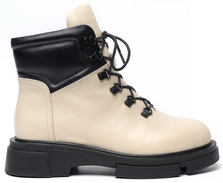 ЖЕНСКИЕ БОТИНКИ НАТУРАЛЬНАЯ КОЖА НАТУРАЛЬНЫЙ МЕХ GUGU ГЕРМАНИЯ