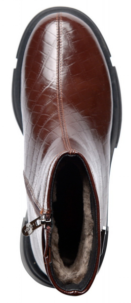 ЖЕНСКИЕ ПОЛУСАПОГИ НАТУРАЛЬНАЯ КОЖА НАТУРАЛЬНЫЙ МЕХ GUGU ГЕРМАНИЯ