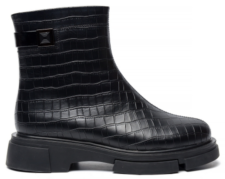 ЖЕНСКИЕ ПОЛУСАПОГИ НАТУРАЛЬНАЯ КОЖА НАТУРАЛЬНЫЙ МЕХ GUGU ГЕРМАНИЯ