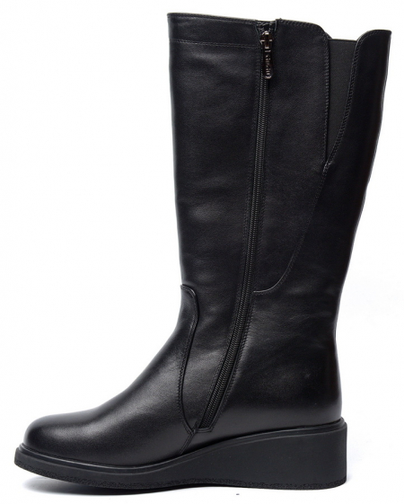 ЖЕНСКИЕ САПОГИ НАТУРАЛЬНАЯ КОЖА НАТУРАЛЬНЫЙ МЕХ GUGU ГЕРМАНИЯ