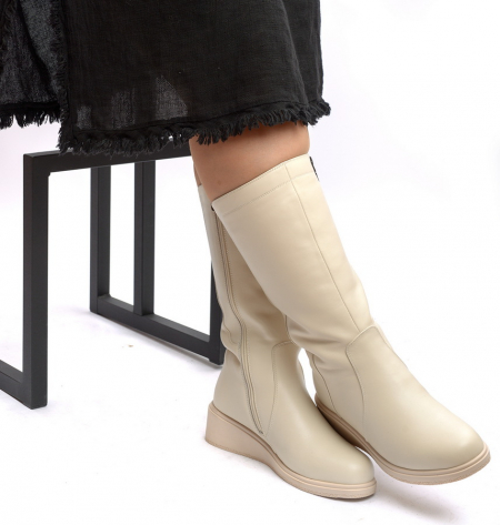 ЖЕНСКИЕ САПОГИ НАТУРАЛЬНАЯ КОЖА НАТУРАЛЬНЫЙ МЕХ GUGU ГЕРМАНИЯ