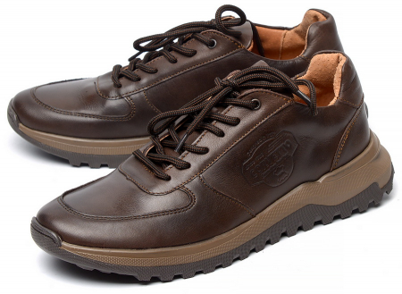 МУЖСКИЕ КРОССОВКИ НАТУРАЛЬНАЯ КОЖА CORVETTO ИТАЛИЯ