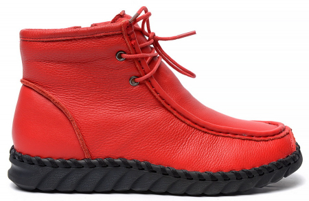 ЖЕНСКИЕ БОТИНКИ НАТУРАЛЬНАЯ КОЖА НАТУРАЛЬНЫЙ МЕХ GUGU ГЕРМАНИЯ