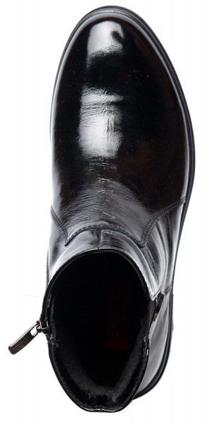 ЖЕНСКИЕ БОТИНКИ НАТУРАЛЬНАЯ КОЖА ЛАКОВАЯ / БАЙКА МАРКО БЕЛАРУСЬ