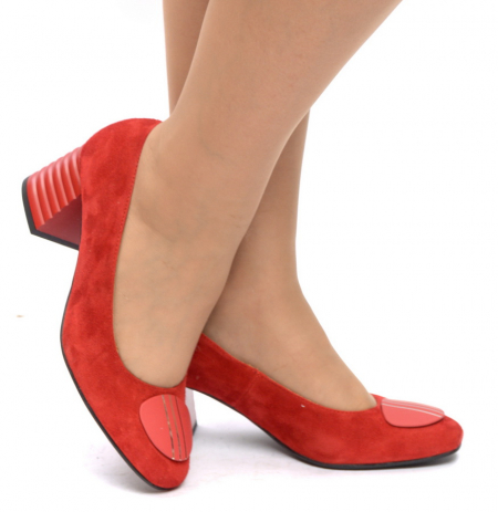 ЖЕНСКИЕ ТУФЛИ НАТУРАЛЬНАЯ КОЖА (ВЕЛЮР)  МАРКО БЕЛАРУСЬ