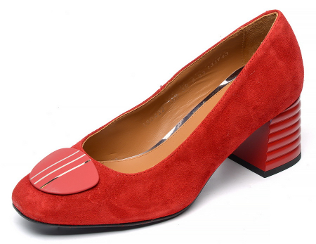 ЖЕНСКИЕ ТУФЛИ НАТУРАЛЬНАЯ КОЖА (ВЕЛЮР)  МАРКО БЕЛАРУСЬ