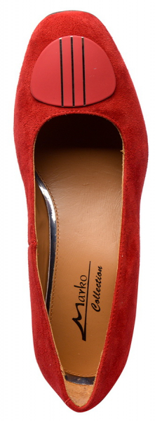 ЖЕНСКИЕ ТУФЛИ НАТУРАЛЬНАЯ КОЖА (ВЕЛЮР)  МАРКО БЕЛАРУСЬ