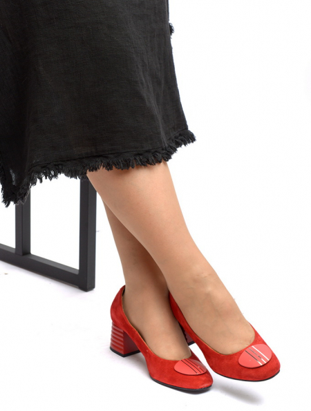 ЖЕНСКИЕ ТУФЛИ НАТУРАЛЬНАЯ КОЖА (ВЕЛЮР)  МАРКО БЕЛАРУСЬ