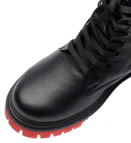 ЖЕНСКИЕ БОТИНКИ НАТУРАЛЬНАЯ КОЖА / ШЕРСТЬ CORVETTO ИТАЛИЯ