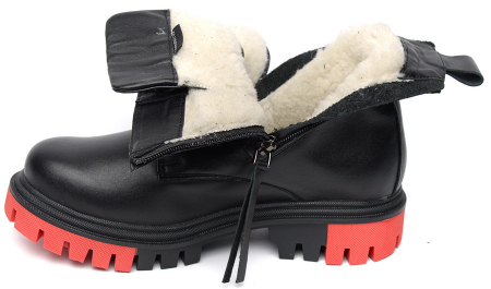 ЖЕНСКИЕ БОТИНКИ НАТУРАЛЬНАЯ КОЖА / ШЕРСТЬ CORVETTO ИТАЛИЯ