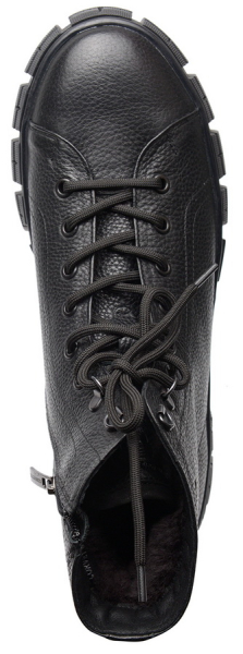 МУЖСКИЕ БОТИНКИ НАТУРАЛЬНАЯ КОЖА / НАТУРАЛЬНЫЙ МЕХ CORVETTO