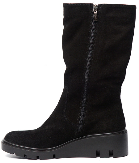 ЖЕНСКИЕ САПОГИ НАТУРАЛЬНАЯ КОЖА (ВЕЛЮР) / БАЙКА МАРКО БЕЛАРУСЬ