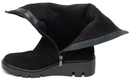 ЖЕНСКИЕ САПОГИ НАТУРАЛЬНАЯ КОЖА (ВЕЛЮР) / БАЙКА МАРКО БЕЛАРУСЬ