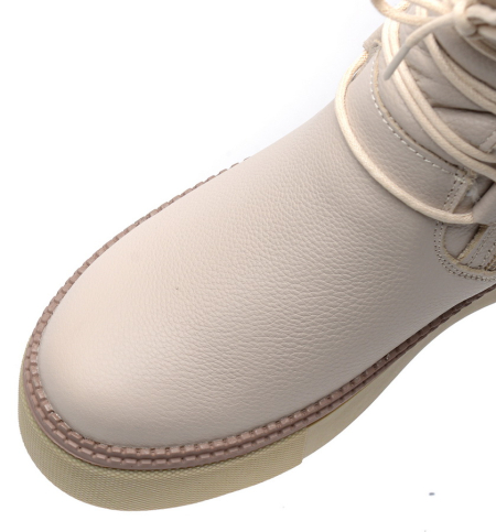 ЖЕНСКИЕ БОТИНКИ НАТУРАЛЬНАЯ КОЖА / НАТУРАЛЬНЫЙ МЕХ GUGU ГЕРМАНИЯ