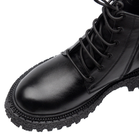 ЖЕНСКИЕ БОТИНКИ НАТУРАЛЬНАЯ КОЖА / НАТУРАЛЬНЫЙ МЕХ CORVETTO ИТАЛИЯ