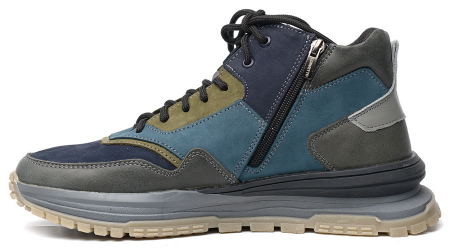 МУЖСКИЕ КРОССОВКИ НАТУРАЛЬНАЯ КОЖА / ШЕРСТЬ CORVETTO