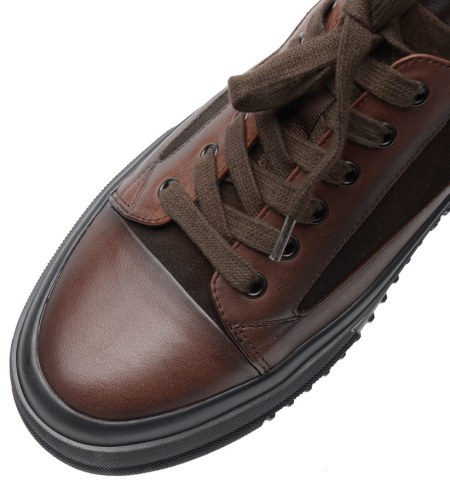 МУЖСКИЕ ПОЛУБОТИНКИ НАТУРАЛЬНАЯ КОЖА + ВЕЛЮР SALAMANDER