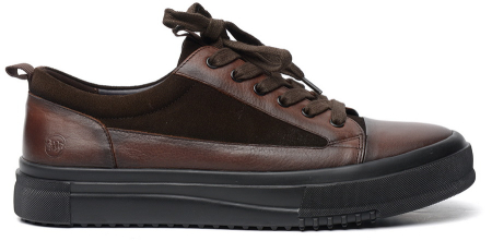 МУЖСКИЕ ПОЛУБОТИНКИ НАТУРАЛЬНАЯ КОЖА + ВЕЛЮР SALAMANDER