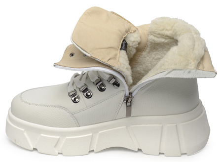 ЖЕНСКИЕ БОТИНКИ НАТУРАЛЬНАЯ КОЖА / ШЕРСТЬ CORVETTO ИТАЛИЯ