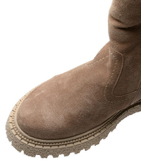 ЖЕНСКИЕ САПОГИ НАТУРАЛЬНАЯ КОЖА+ВЕЛЮР /НАТУРАЛЬНАЯ  ШЕРСТЬ CORVETTO ИТАЛИЯ