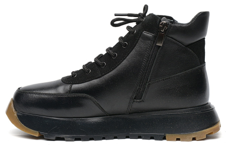 ЖЕНСКИЕ БОТИНКИ НАТУРАЛЬНАЯ КОЖА / НАТУРАЛЬНЫЙ МЕХ CORVETTO ИТАЛИЯ