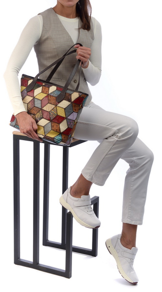 ЖЕНСКАЯ СУМКА НАТУРАЛЬНАЯ КОЖА KIKILOK КОРЕЯ