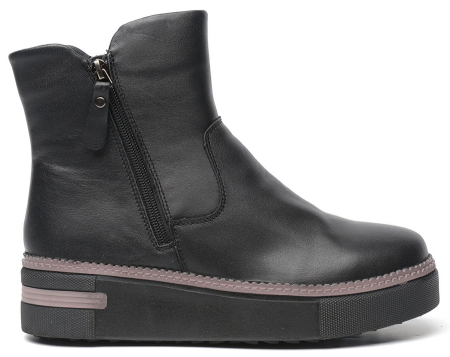 ЖЕНСКИЕ БОТИНКИ НАТУРАЛЬНАЯ КОЖА НАТУРАЛЬНЫЙ МЕХ GUGU ГЕРМАНИЯ