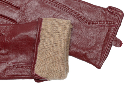 ЖЕНСКИЕ ПЕРЧАТКИ ОВЕЧЬЯ КОЖА / ШЕРСТЬ