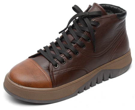 МУЖСКИЕ БОТИНКИ НАТУРАЛЬНАЯ КОЖА / ШЕРСТЬ CORVETTO