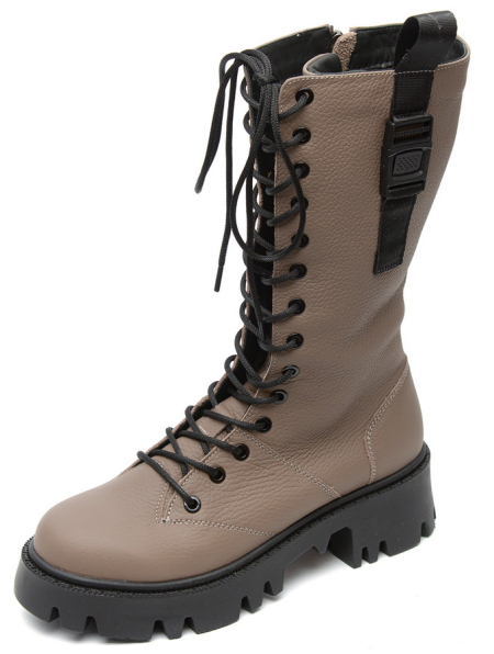 ЖЕНСКИЕ САПОГИ НАТУРАЛЬНАЯ КОЖА / ШЕРСТЬ+БАЙКА CORVETTO ИТАЛИЯ