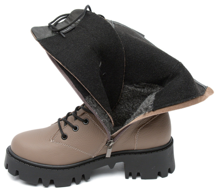 ЖЕНСКИЕ САПОГИ НАТУРАЛЬНАЯ КОЖА / ШЕРСТЬ+БАЙКА CORVETTO ИТАЛИЯ