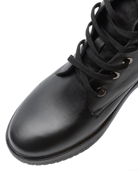 ЖЕНСКИЕ БОТИНКИ НАТУРАЛЬНАЯ КОЖА / ШЕРСТЬ  МАРКО БЕЛАРУСЬ